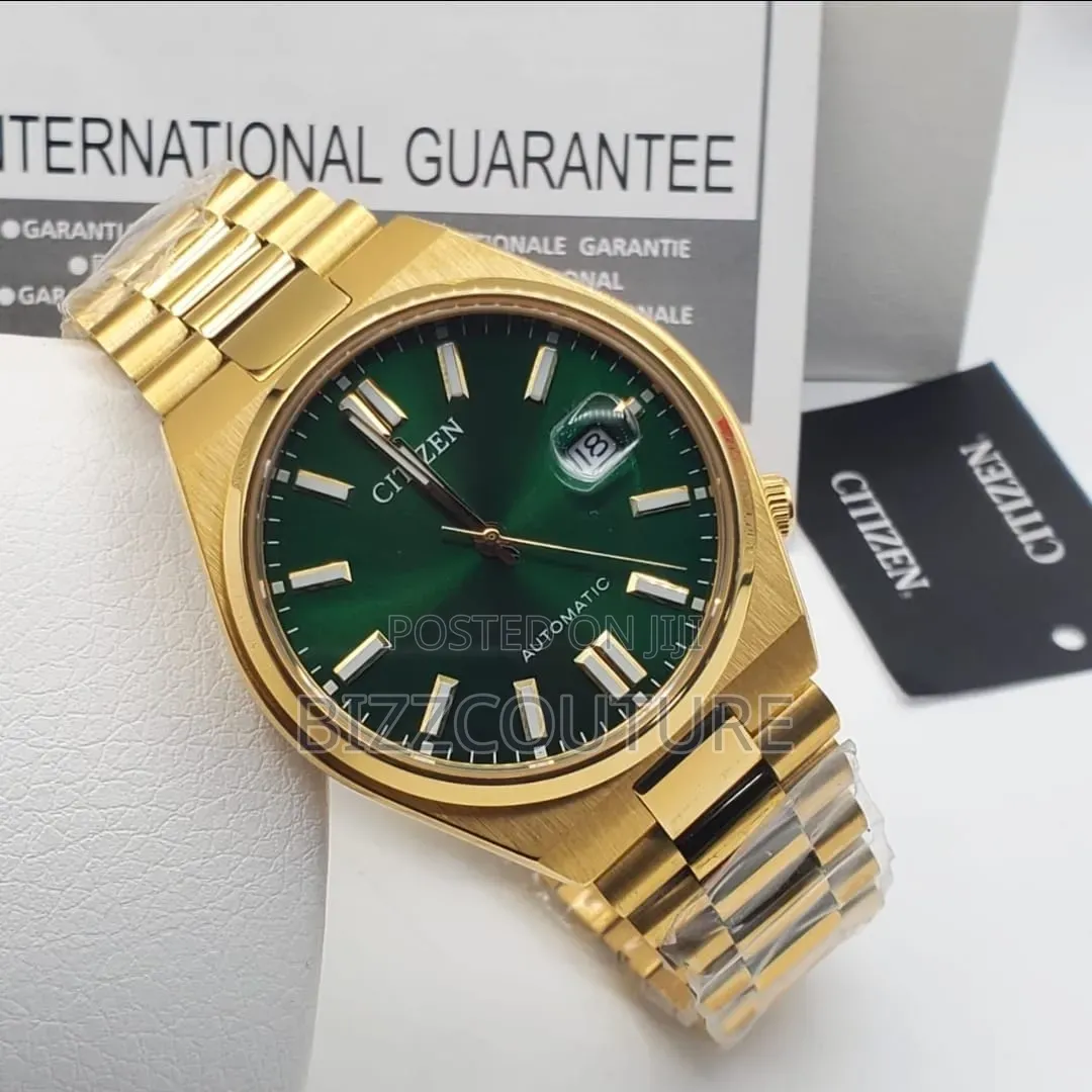 Original Citizen Men’s Gold Chain Watch 100% Authentic Guaranteed