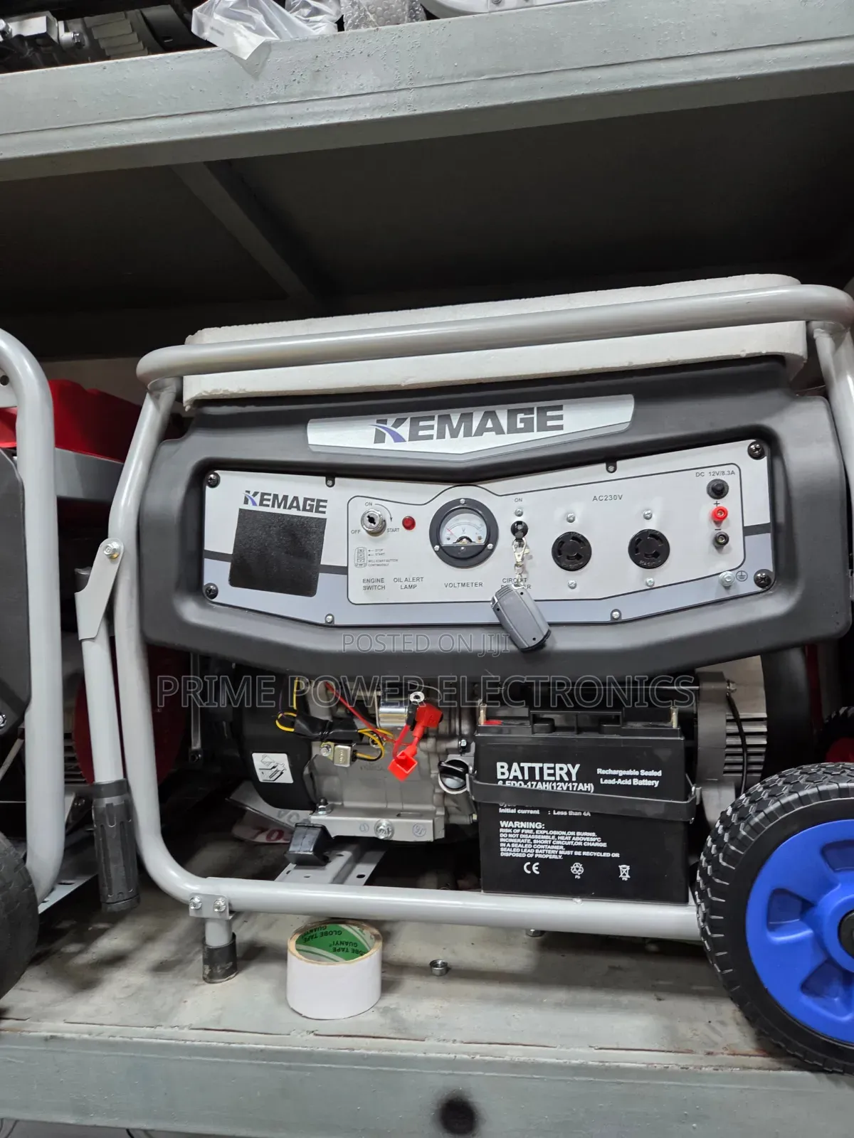 Kemage 12.5kVA Petrol Generator – Strong Backup Power