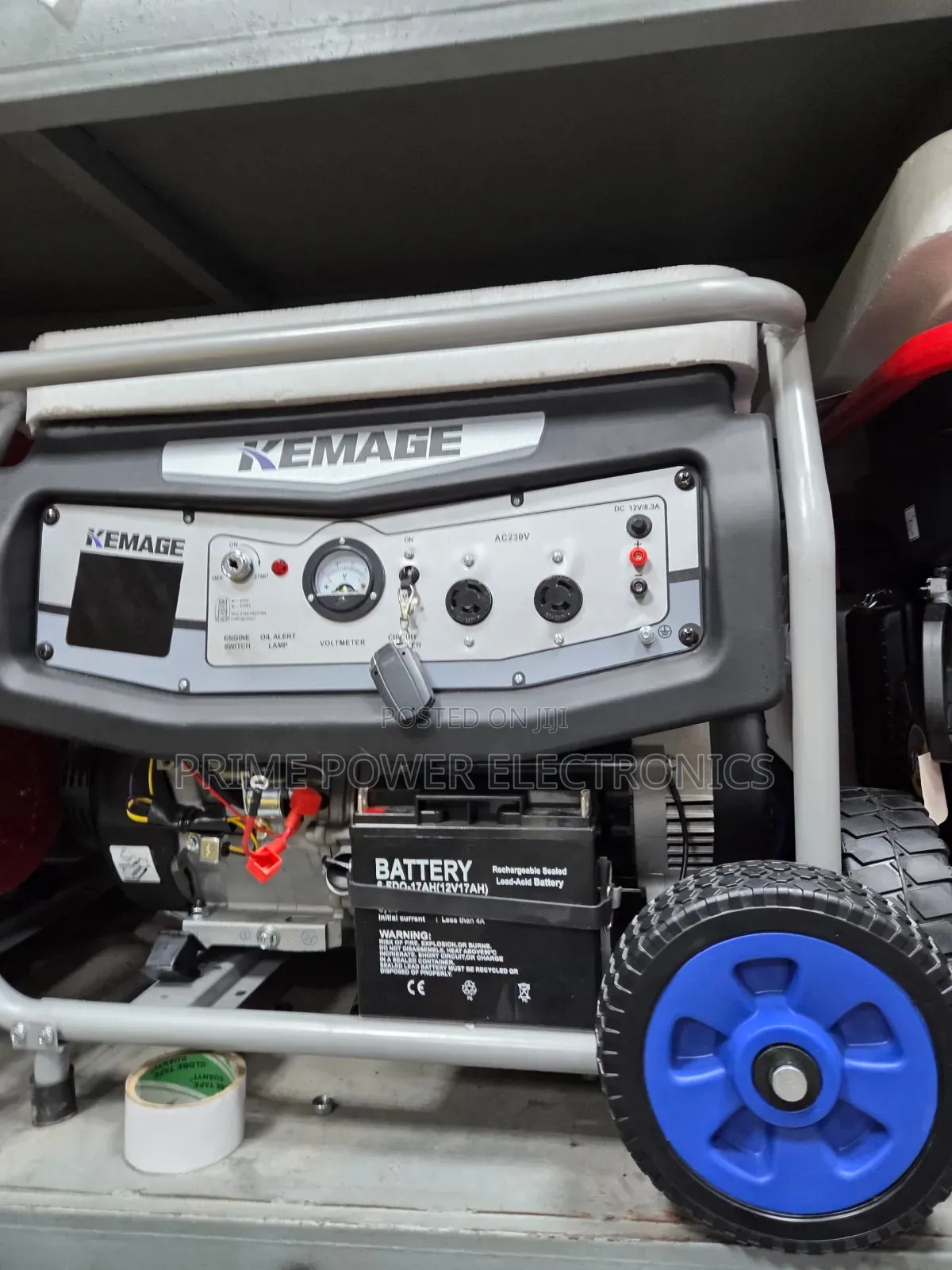 Kemage 12.5kVA Petrol Generator – Strong Backup Power