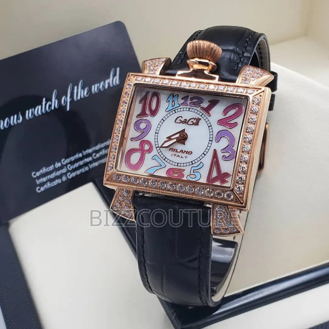 Original Gaga Milano Woman's Watch 100% Authentic Guaranteed