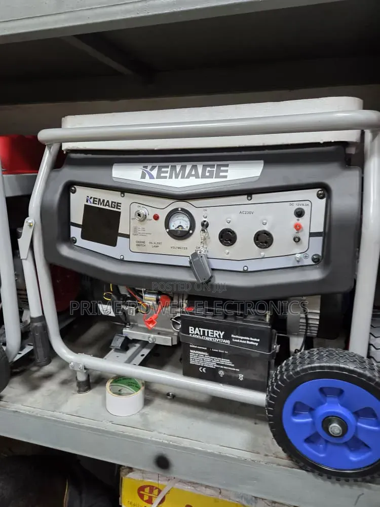 5.5kVA Kemage Generator REMOTE CONTROL – RELIABLE for Home Business
