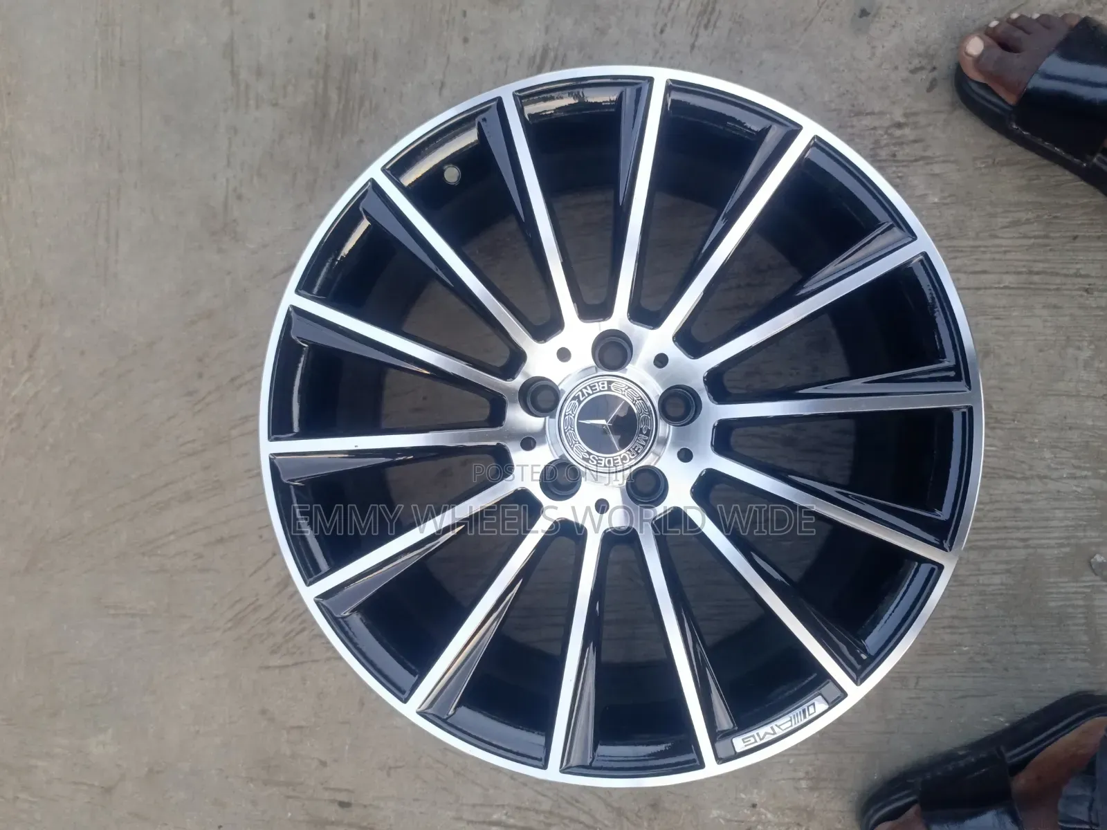 19inch for M/Benz 14finger Brand Available in Black and Stainless