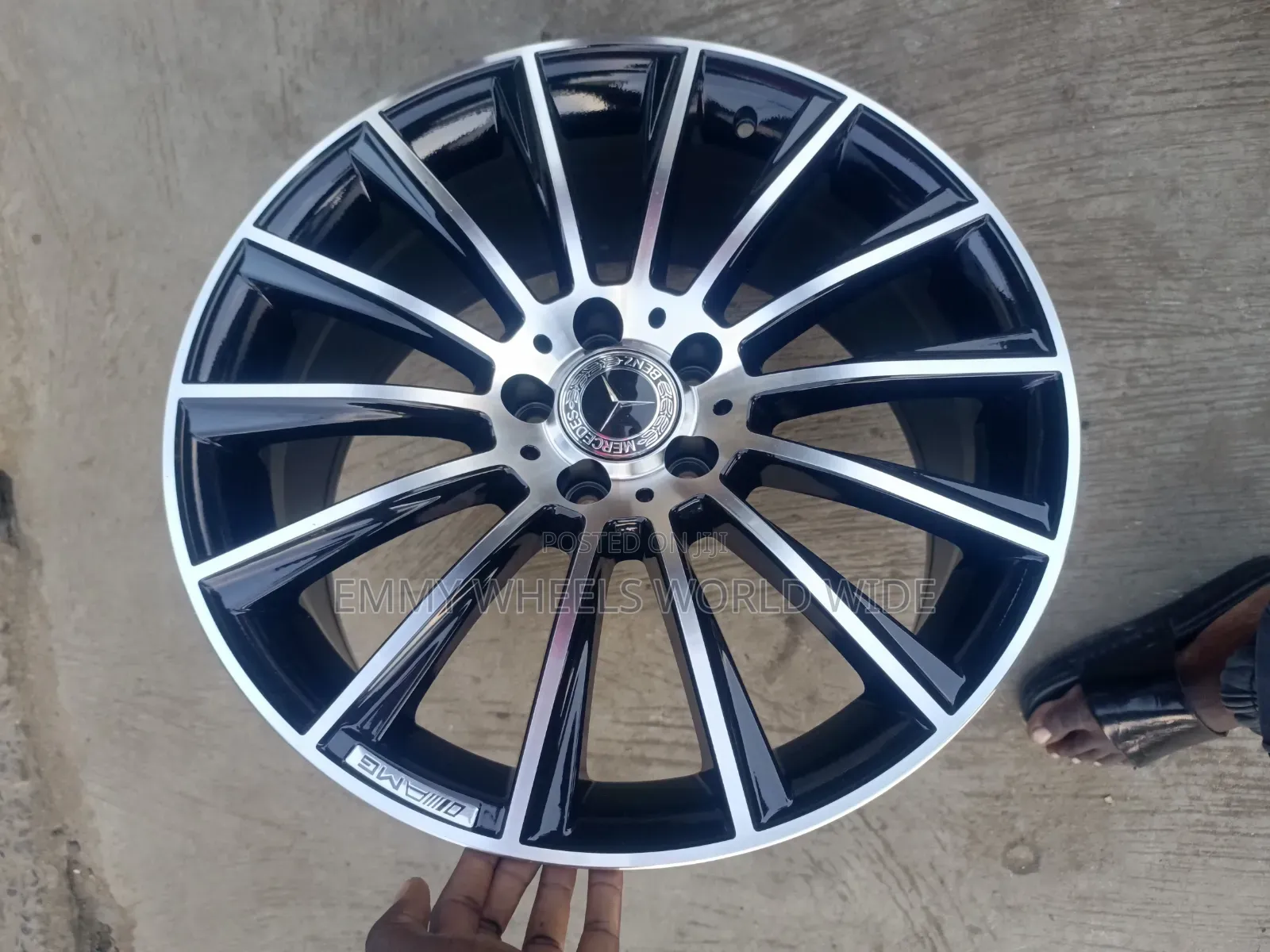 19inch for M/Benz 14finger Brand Available in Black and Stainless