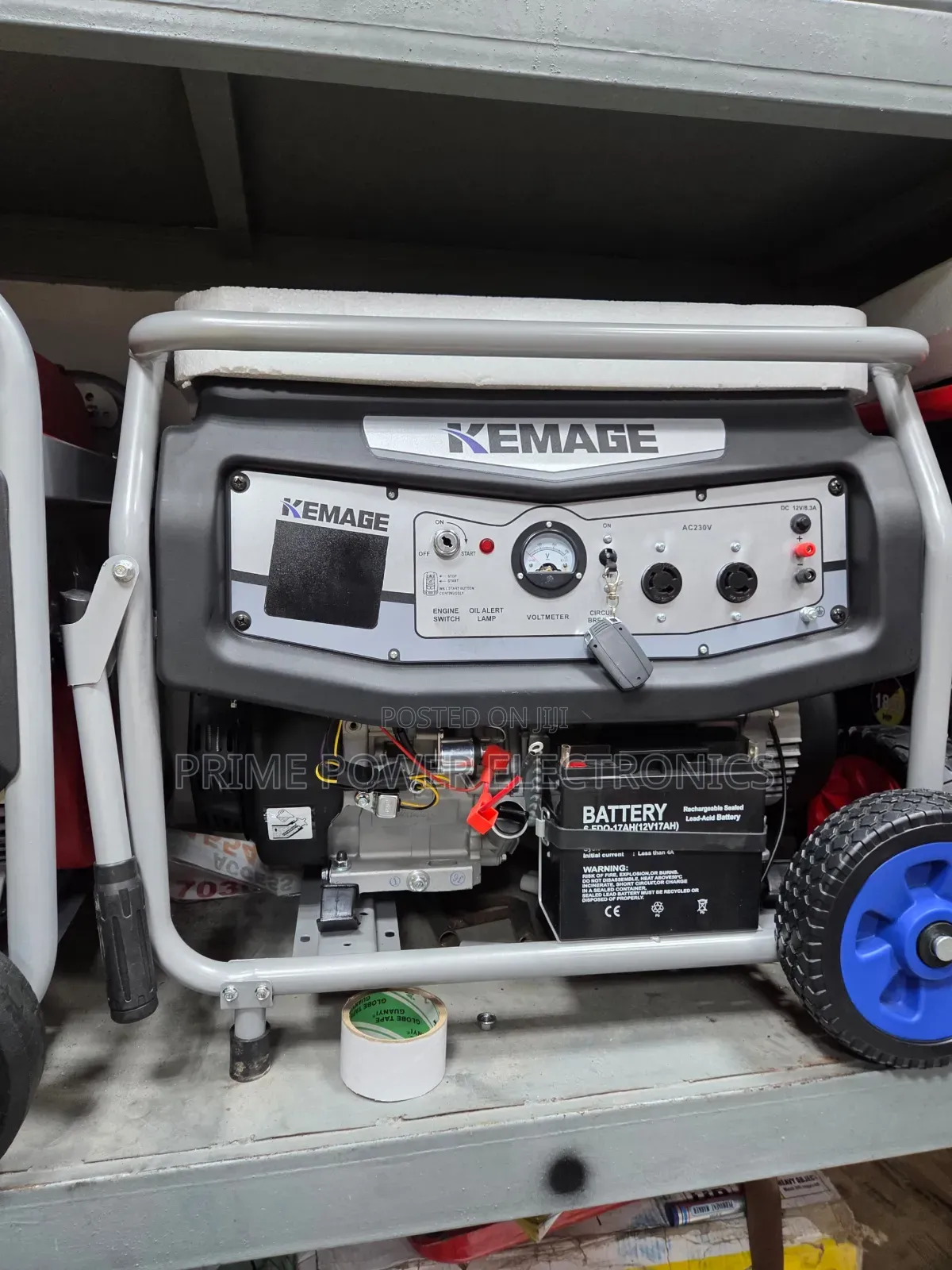 12KVA Kemage REMOTE CONTROL Heavy-Duty Petrol Generator