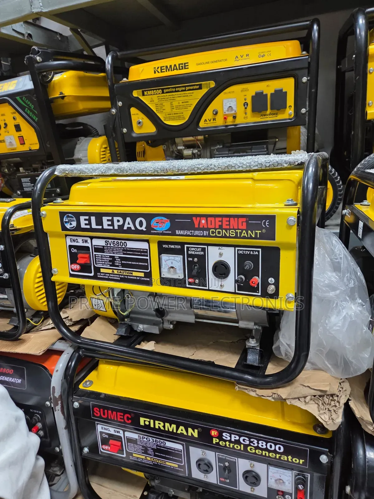 Elepaq 4.5kVA Constant Petrol Generator Manual – Complete User Guide