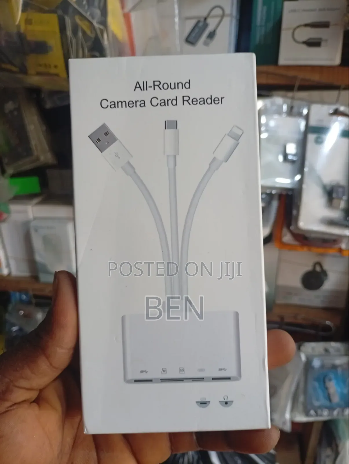 All-Round Card Camera Reader 5 in 1 Adapter