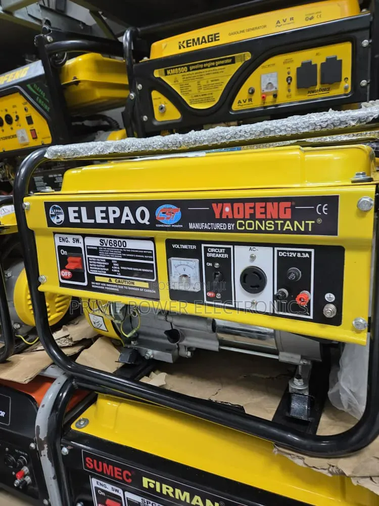 Elepaq 4.5kVA Generator Manual – Setup, Operation Safety Tips