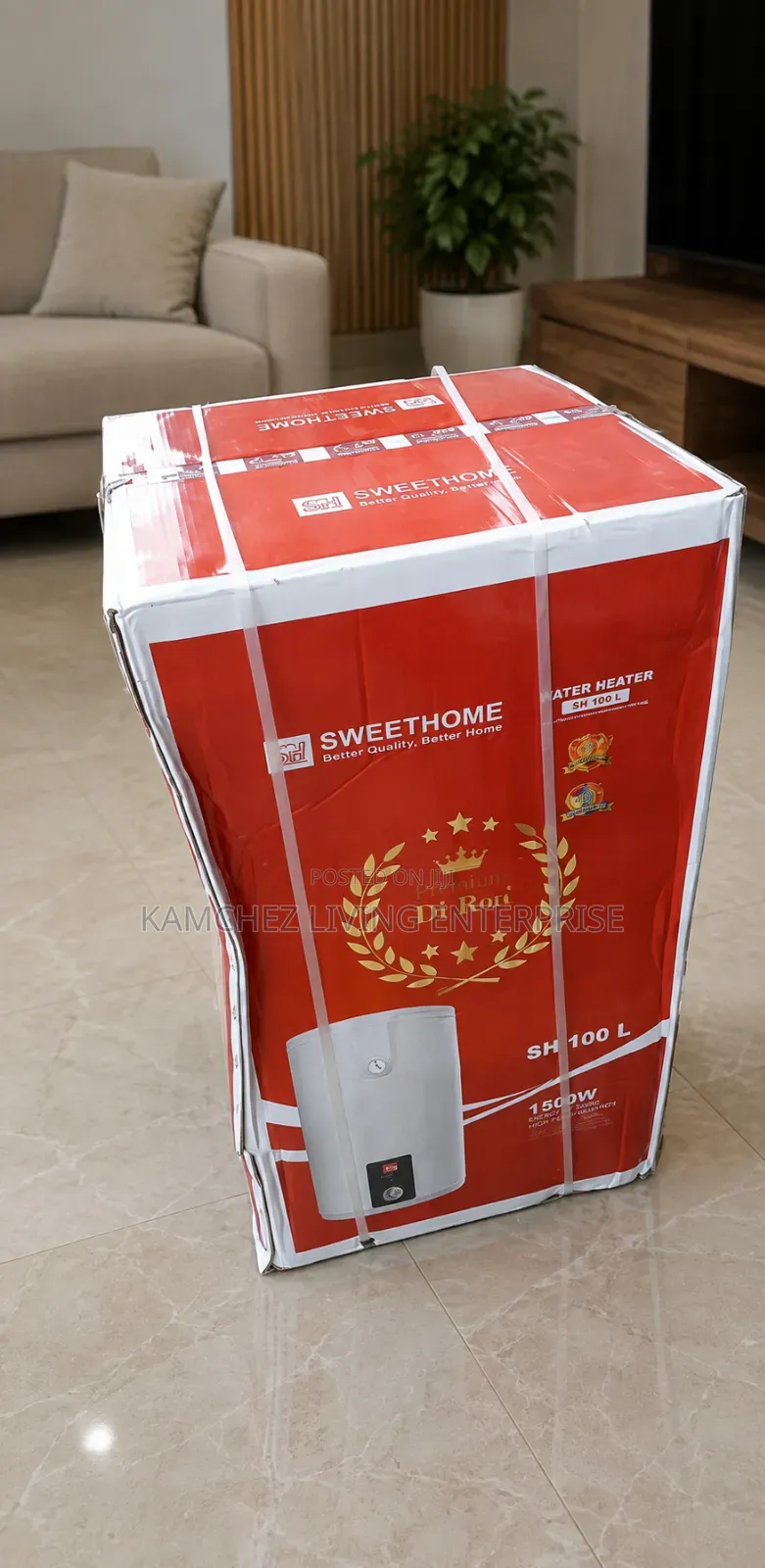 100L SWEETHOME SH Storage Electric Water Heater Eco Size