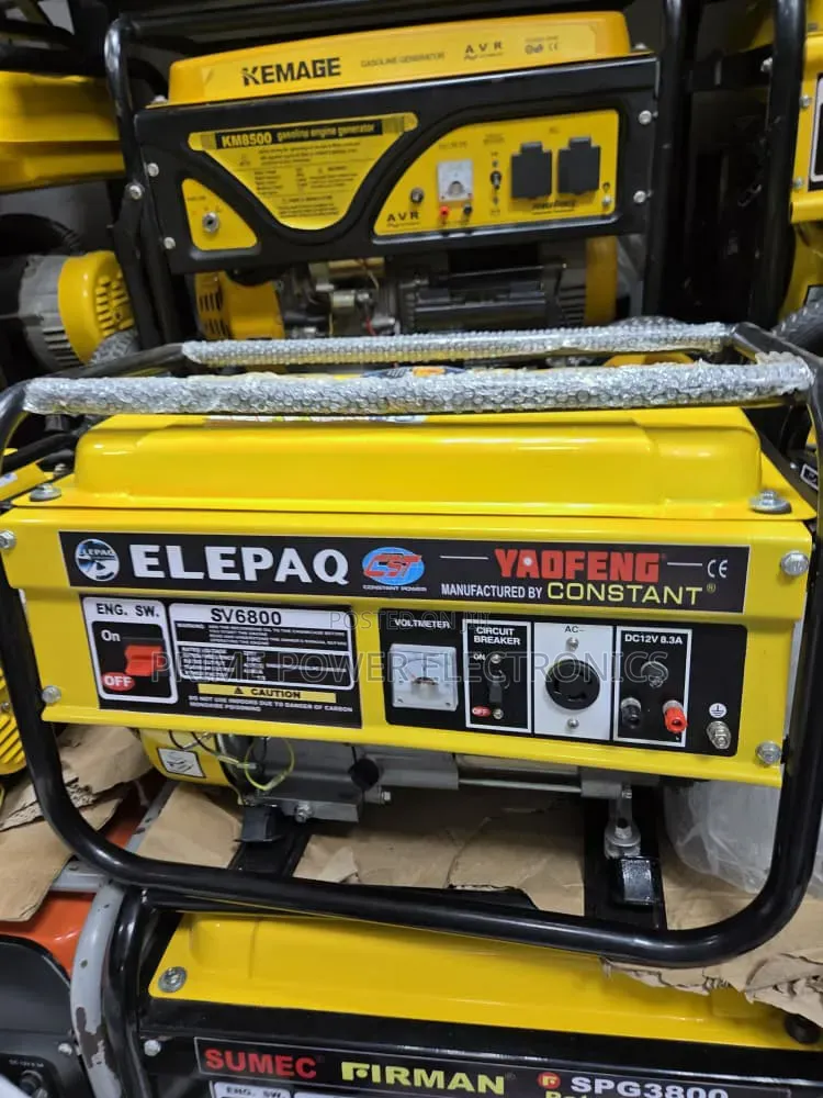 Elepaq 4.5kVA Petrol Generator Maintenance and Troubleshooting Manual
