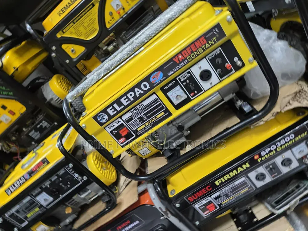 How to Start and Maintain Elepaq 4.5kVA Petrol Generator