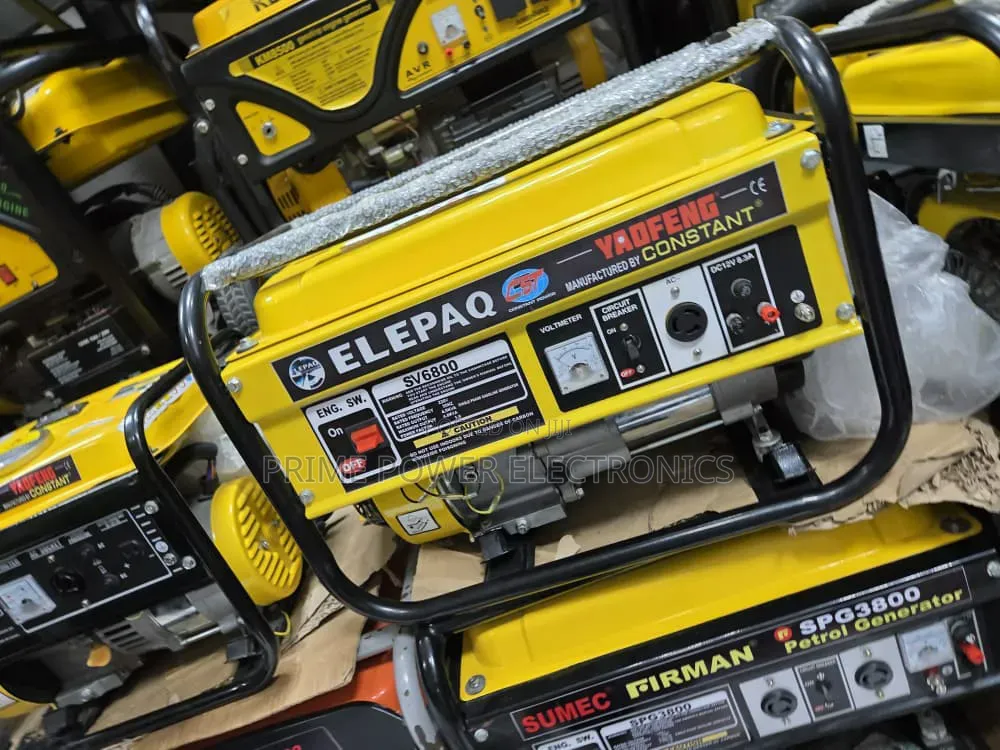 How to Start and Maintain Elepaq 4.5kVA Petrol Generator