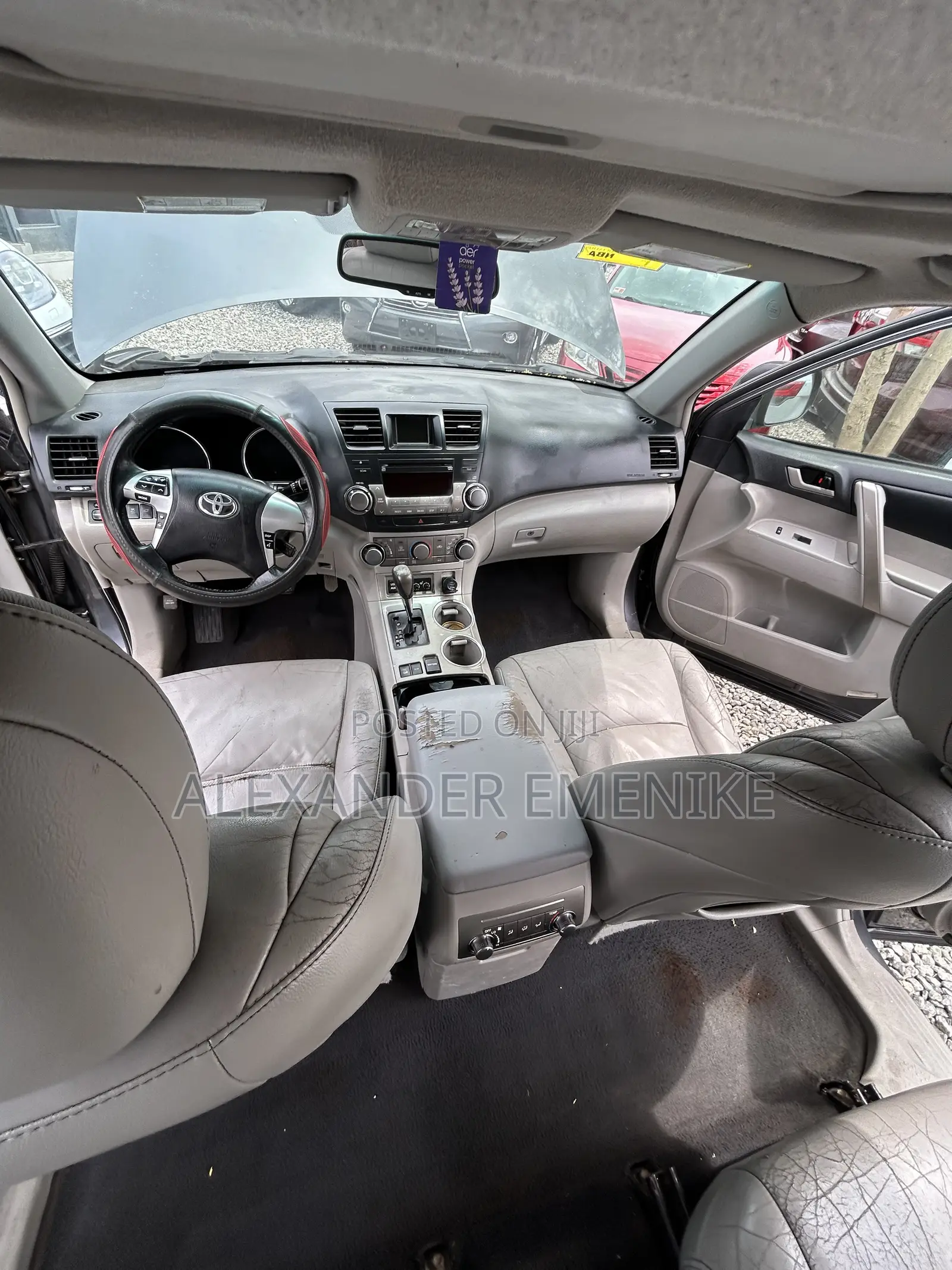 Toyota Highlander 2012 Gray