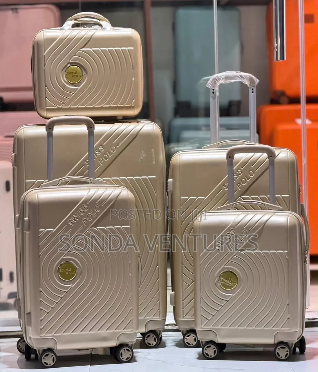 5 Sets SWISS POLO Luggage Box