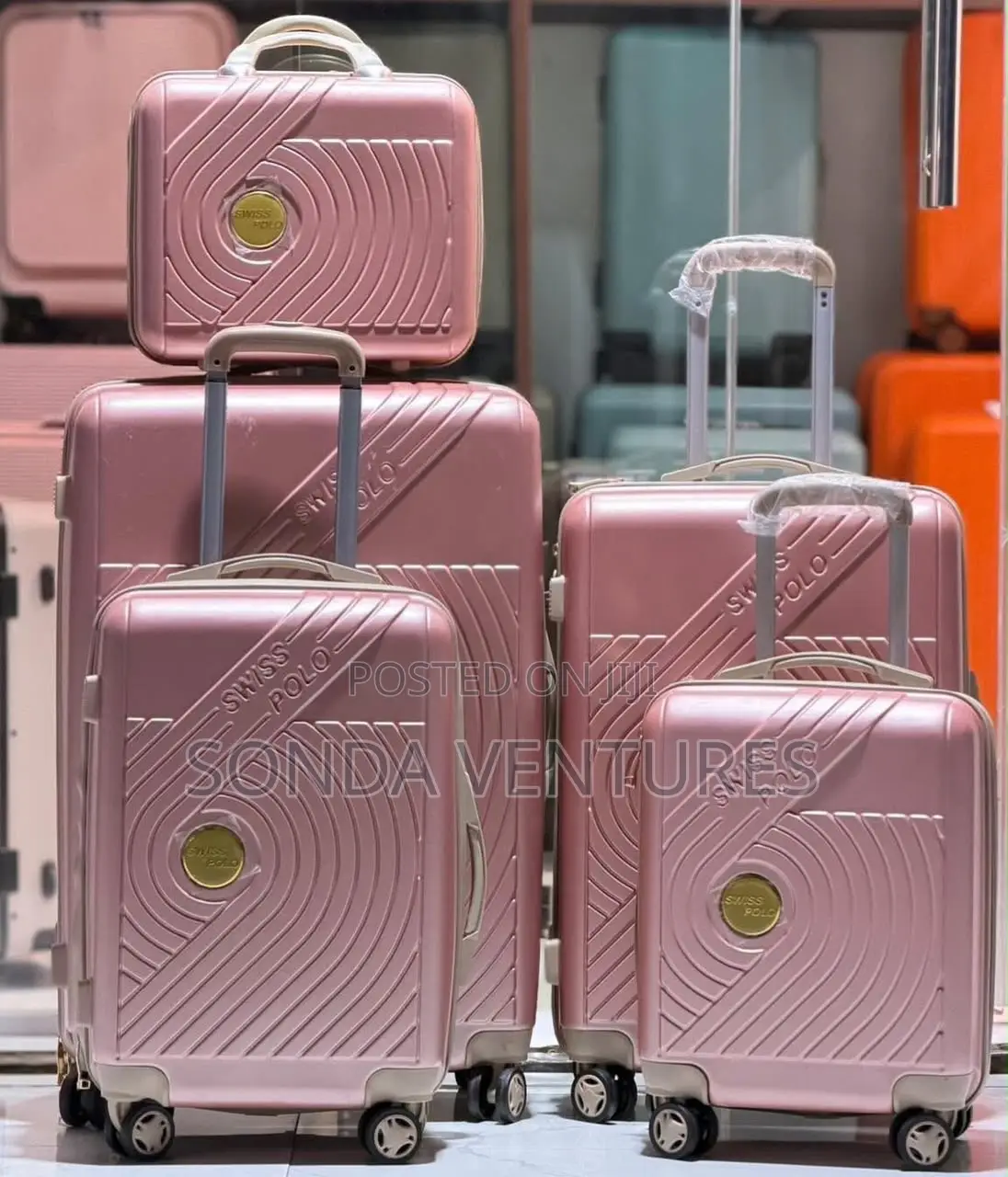 5 Sets SWISS POLO Luggage Box