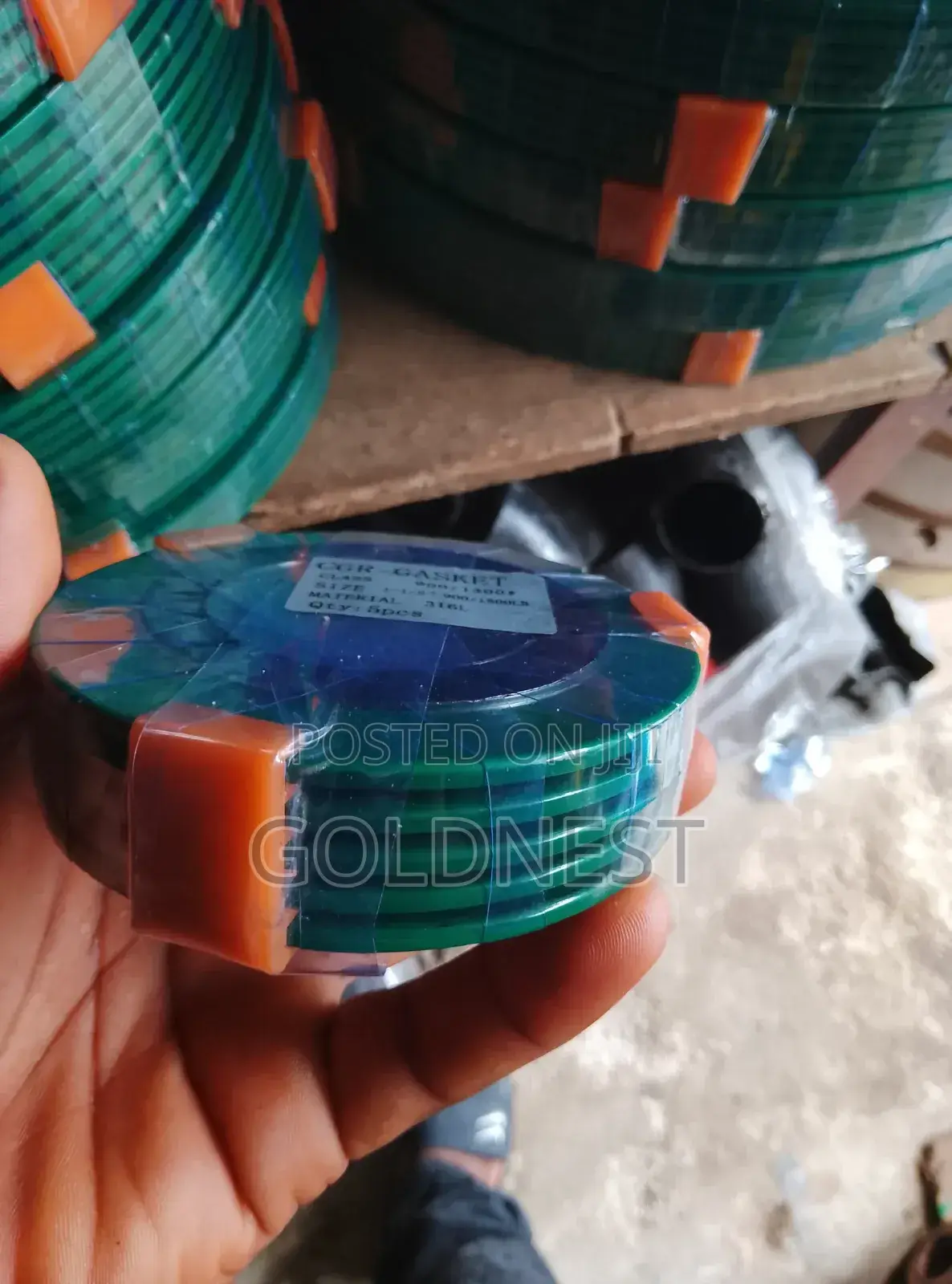 1/2" CGI Type Spiral Wound Gasket by 9pp