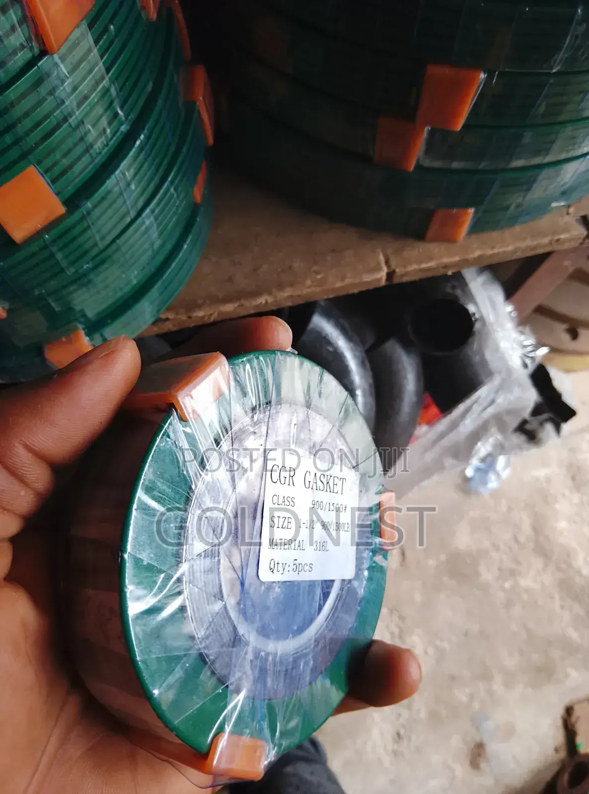 1/2" CGI Type Spiral Wound Gasket by 9pp