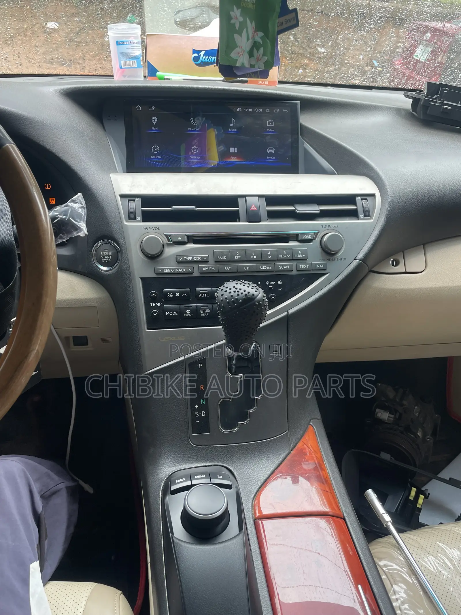 Rx350 Before After Installe Mouse Control With Apple CarPlay Screen