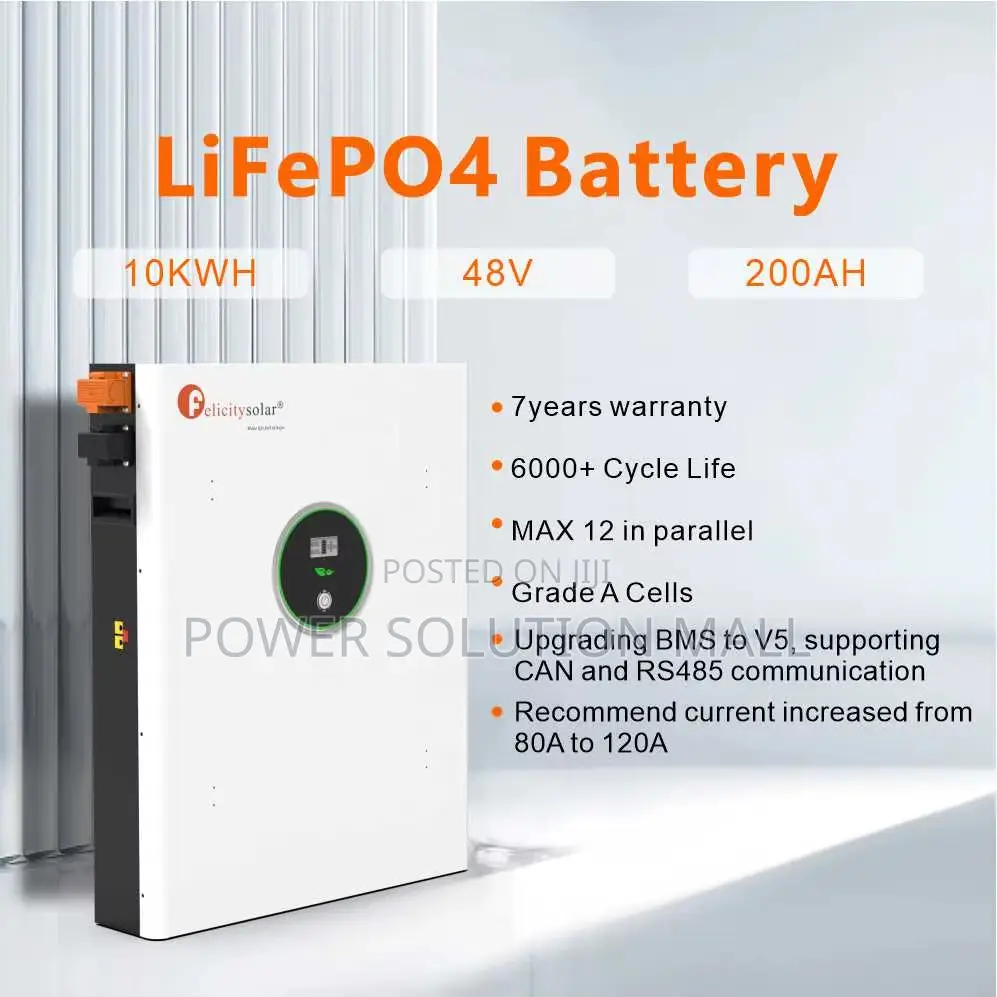 10kwh Felicity Solar Lithium Ion Battery