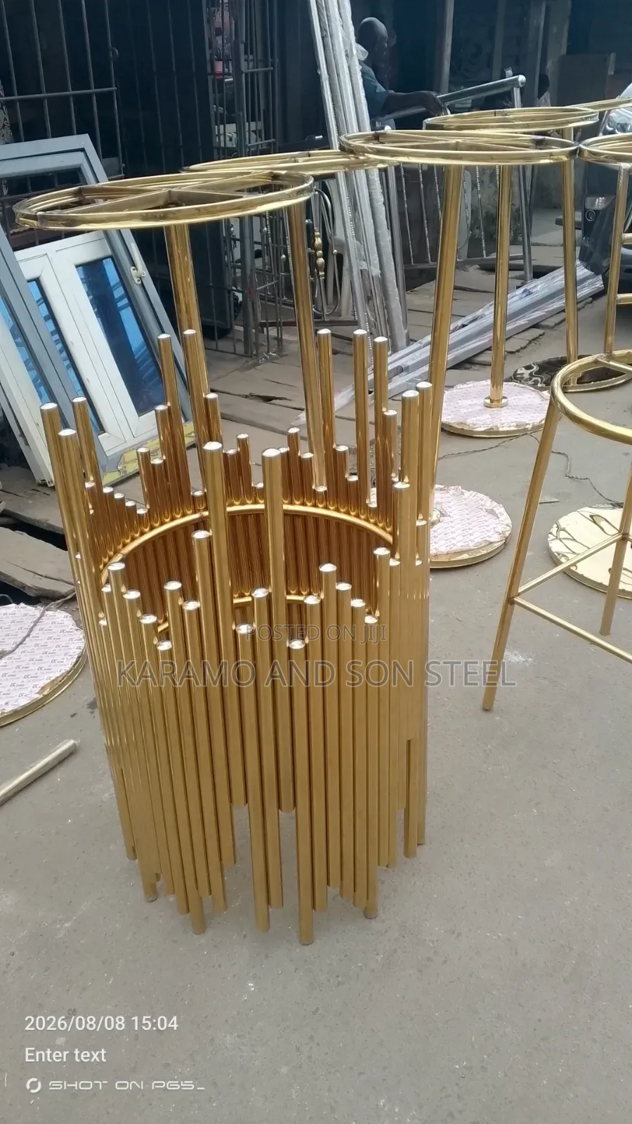 Stainless Steel Center Table