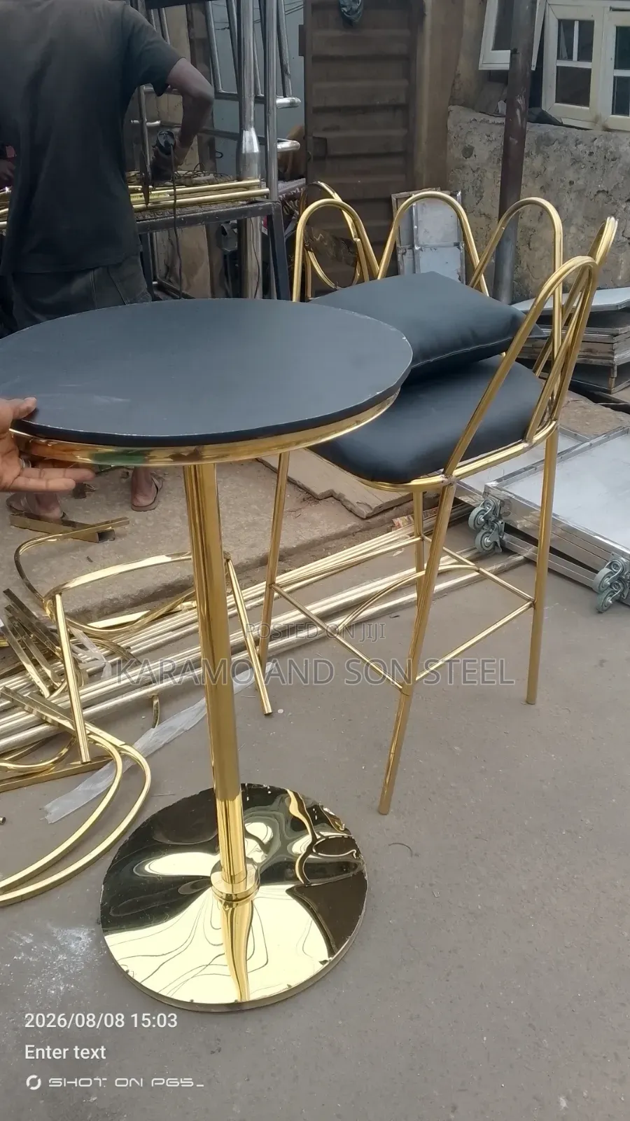 Stainless Steel Center Table