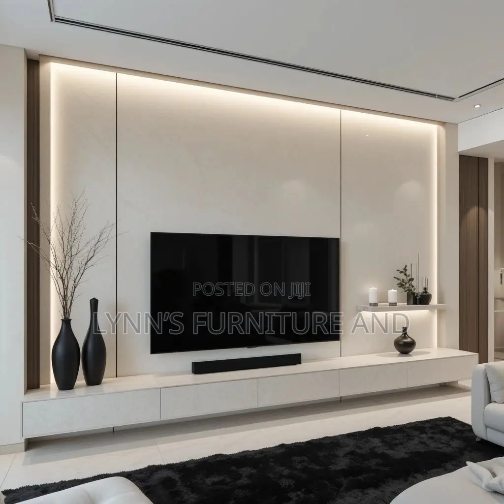 Beautifully Well Design TV Wall Unit Console