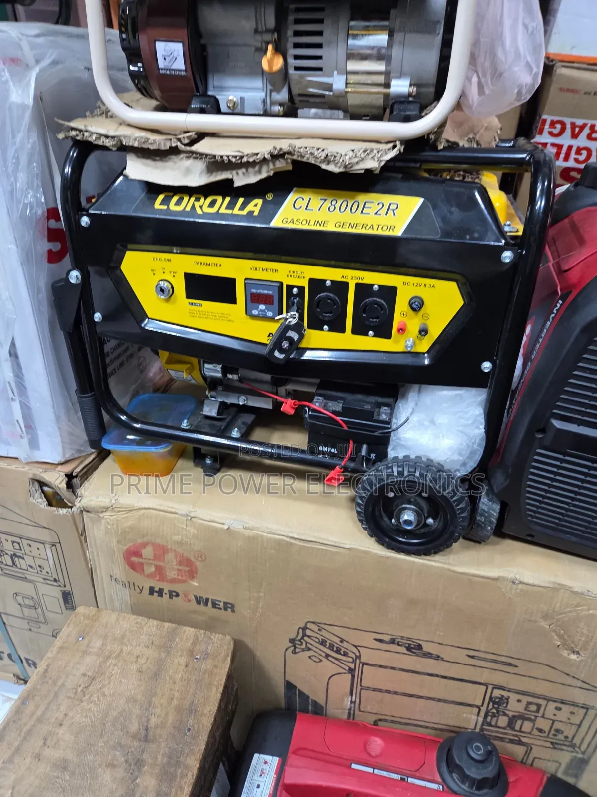 Original 4.5kVA Corolla Petrol Generator for Sale