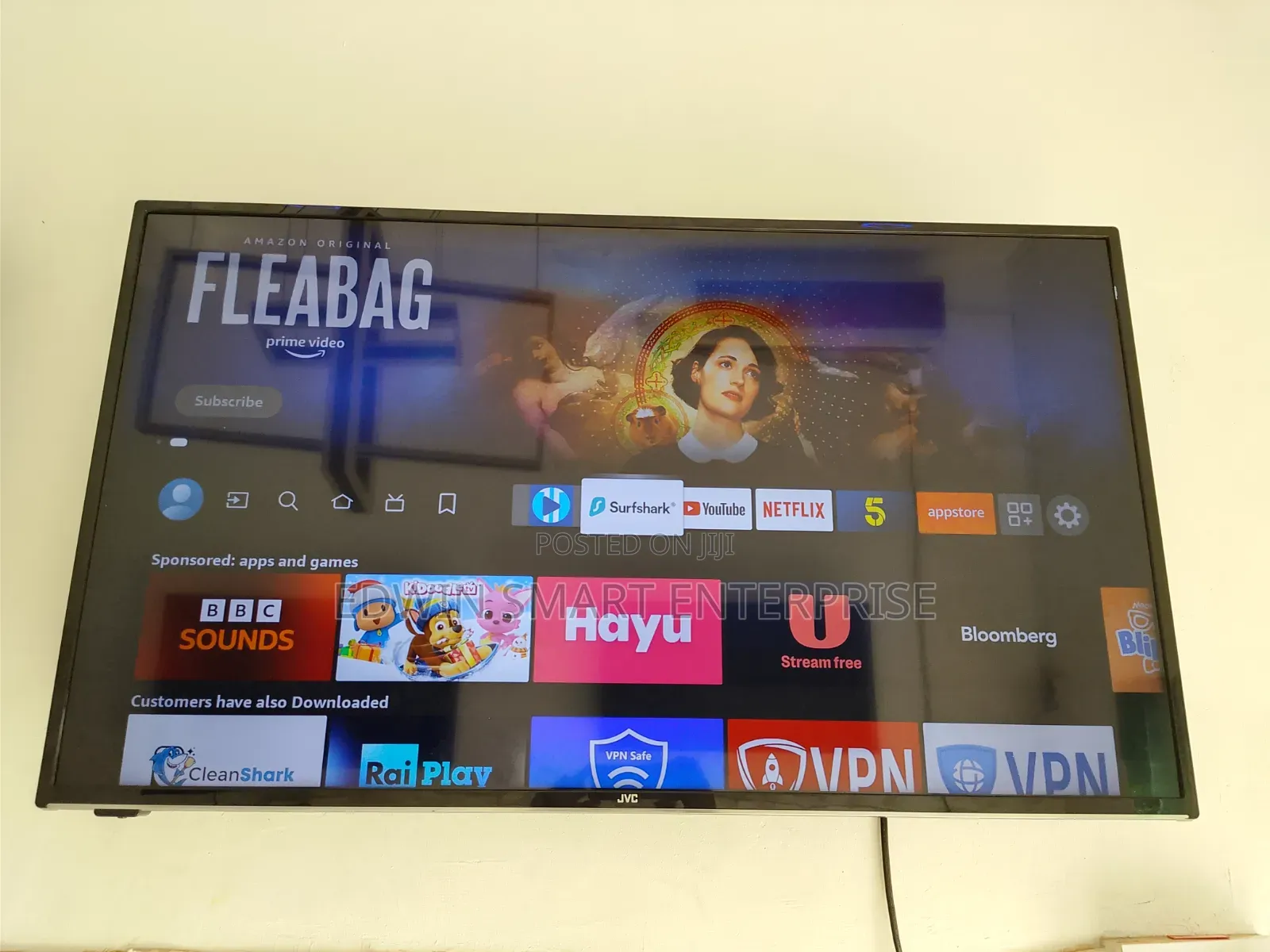 JVC Smart Fire Television 43 Inches