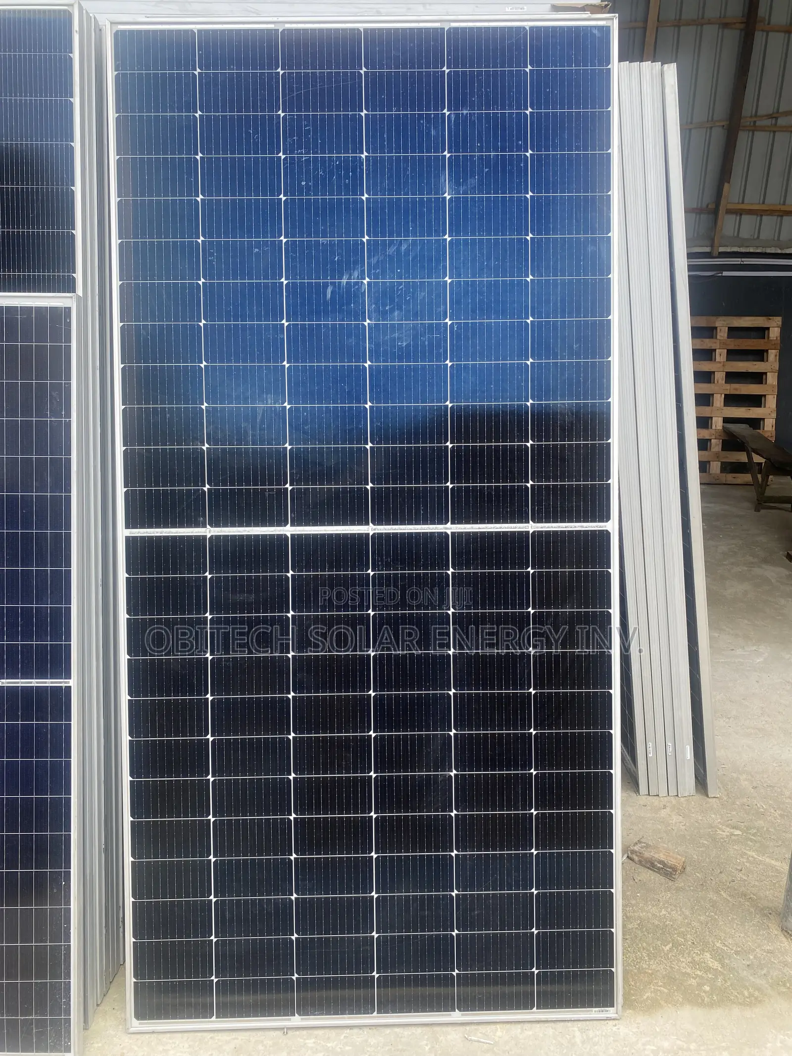 600W Bifacial EGING Solar Panel