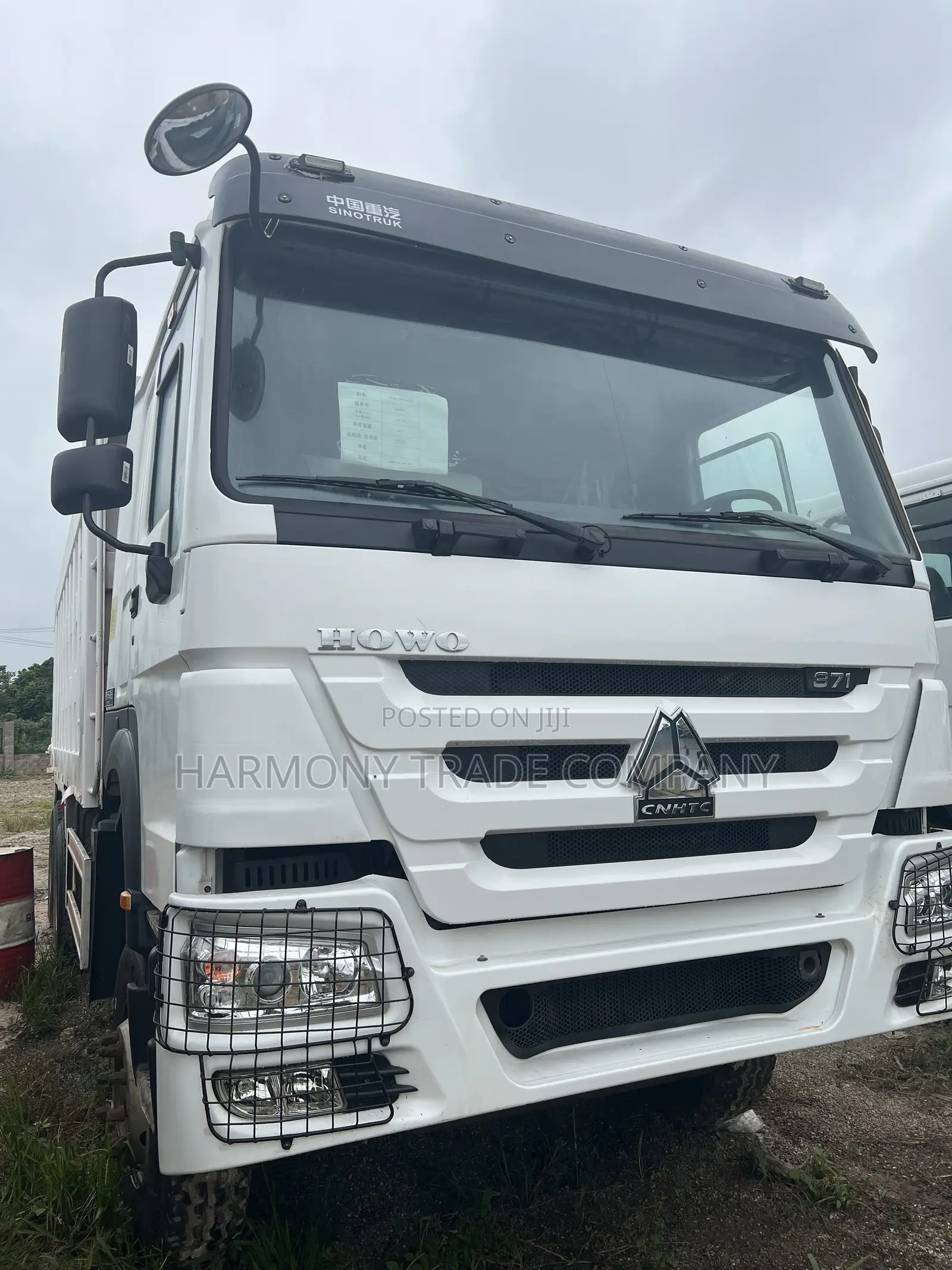 HOWO Dump Truck 371HP 10 Tyres White