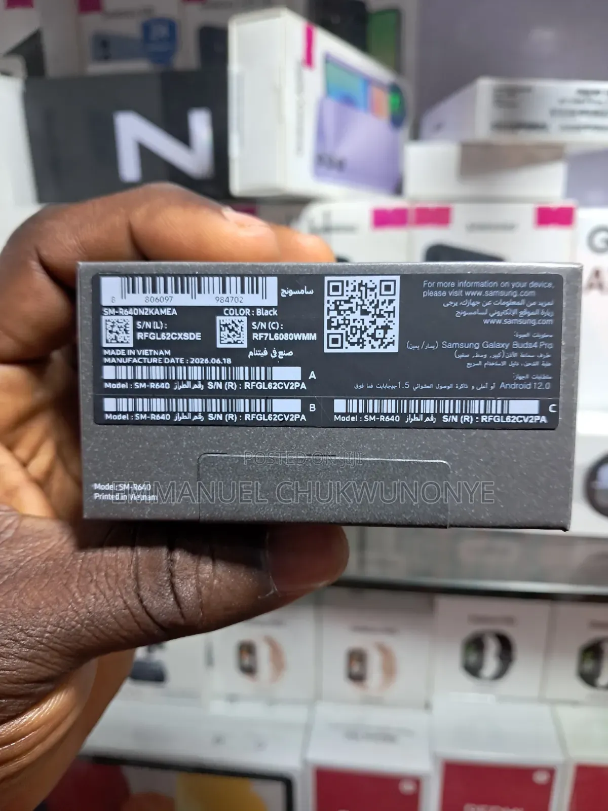 New Samsung Galaxy Buds 4 Pro