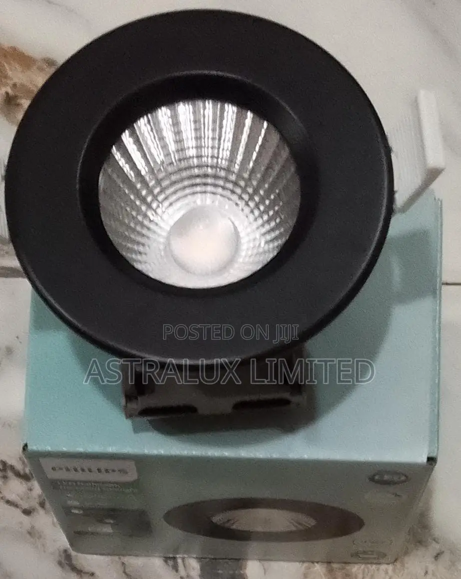 Philips LED Dive Bathroom Spotlight 5.5W [Warm White - Black]