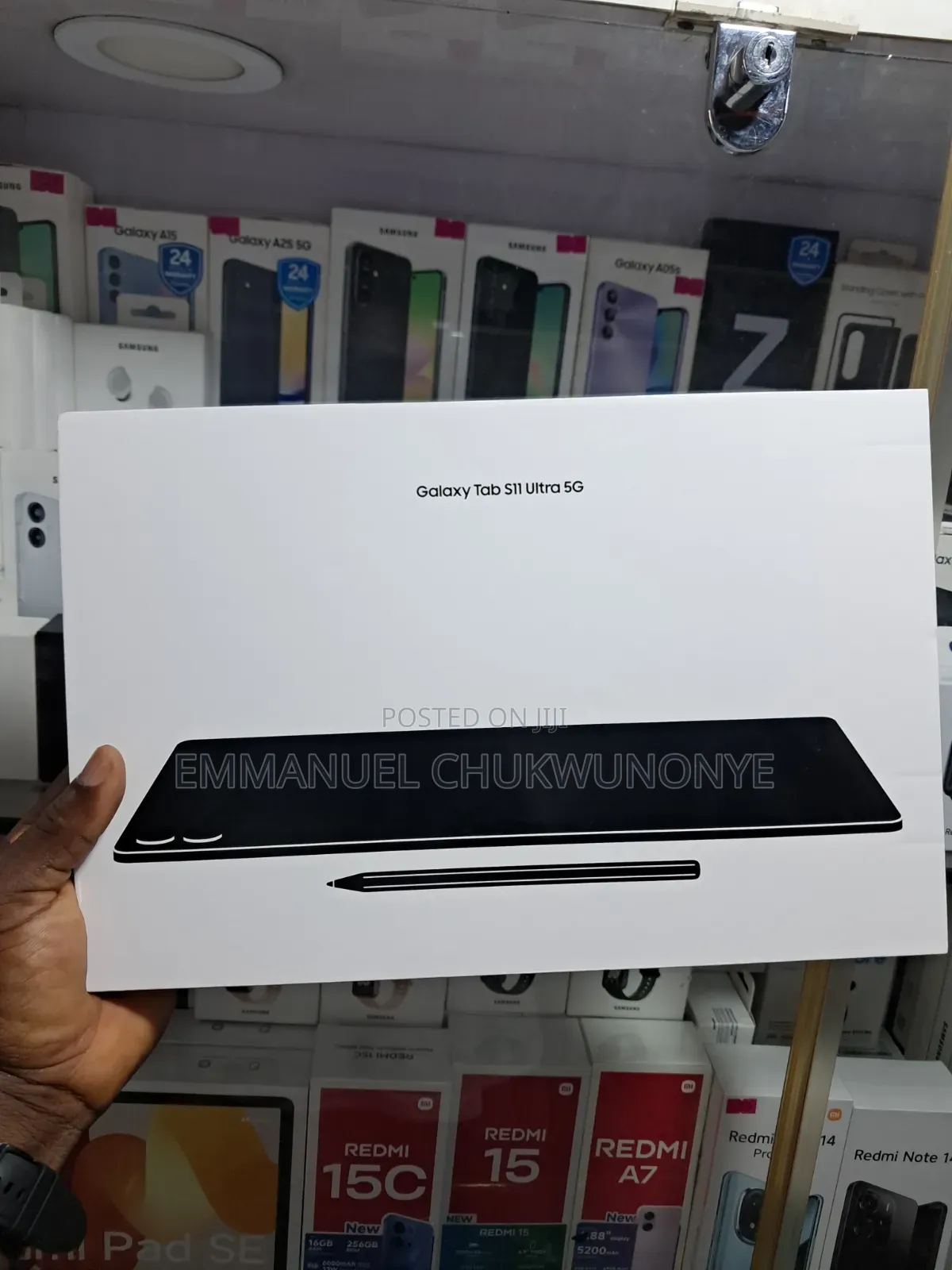 New Samsung Galaxy Tab S11 Ultra 5G 1 TB Black