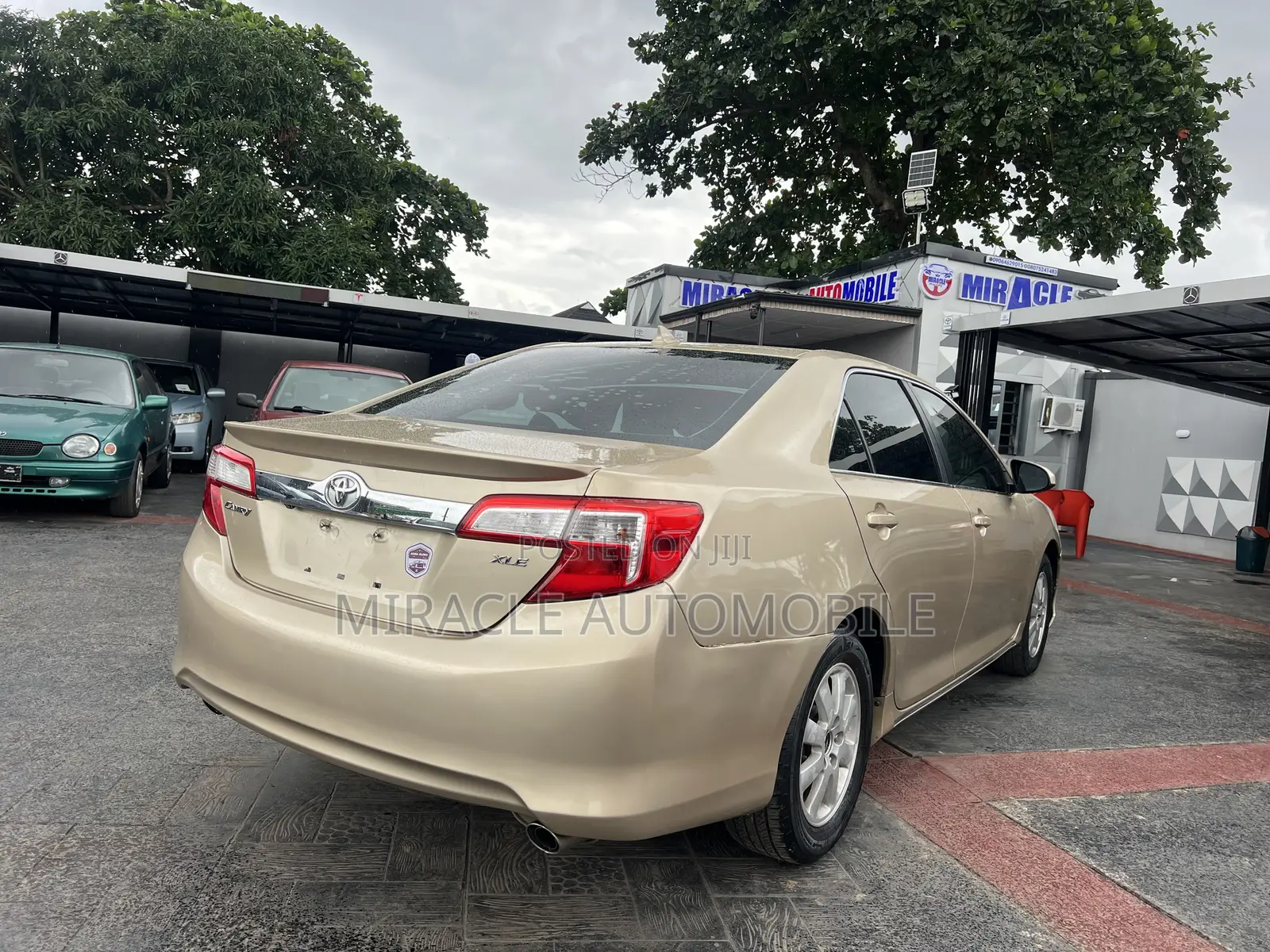 Toyota Camry XLE V6 4dr Sedan (3.5L 6cyl 6A) 2012 Gold