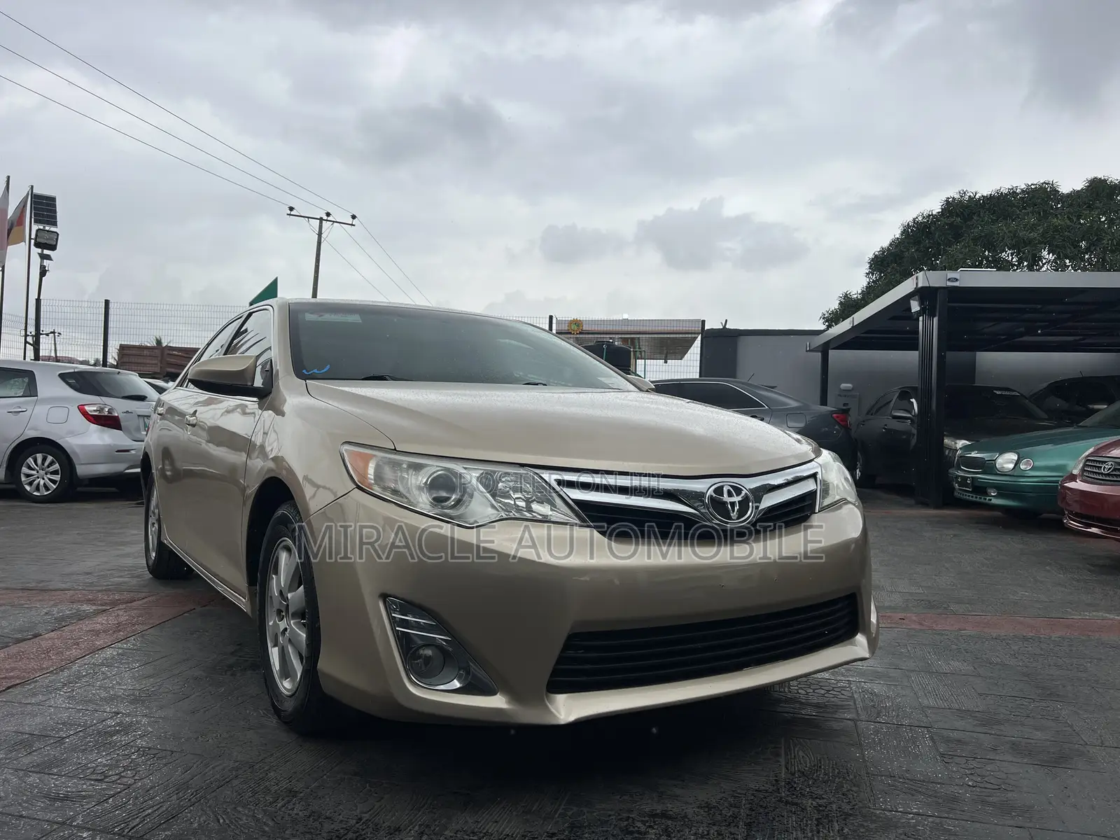 Toyota Camry XLE V6 4dr Sedan (3.5L 6cyl 6A) 2012 Gold