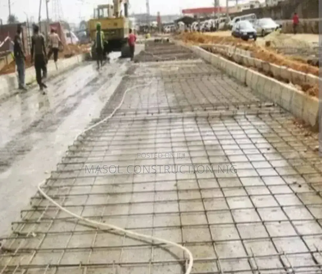In Road, Estate Road Construction, Concrete Technology