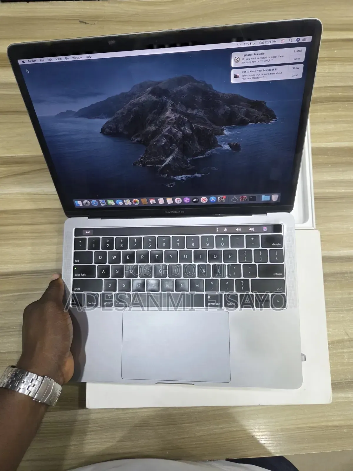 Laptop Apple MacBook Pro 2019 8GB Intel Core 5 SSD 256GB
