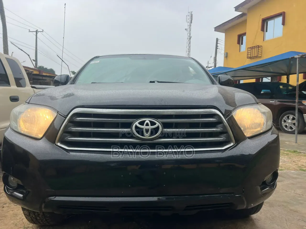 Toyota Highlander Sport 2008 Black