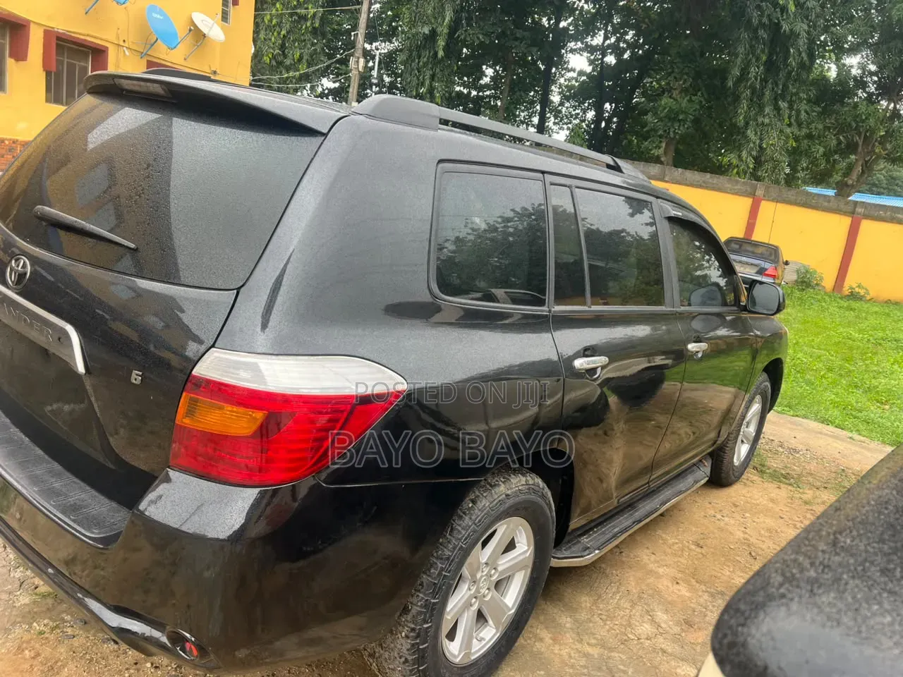 Toyota Highlander Sport 2008 Black
