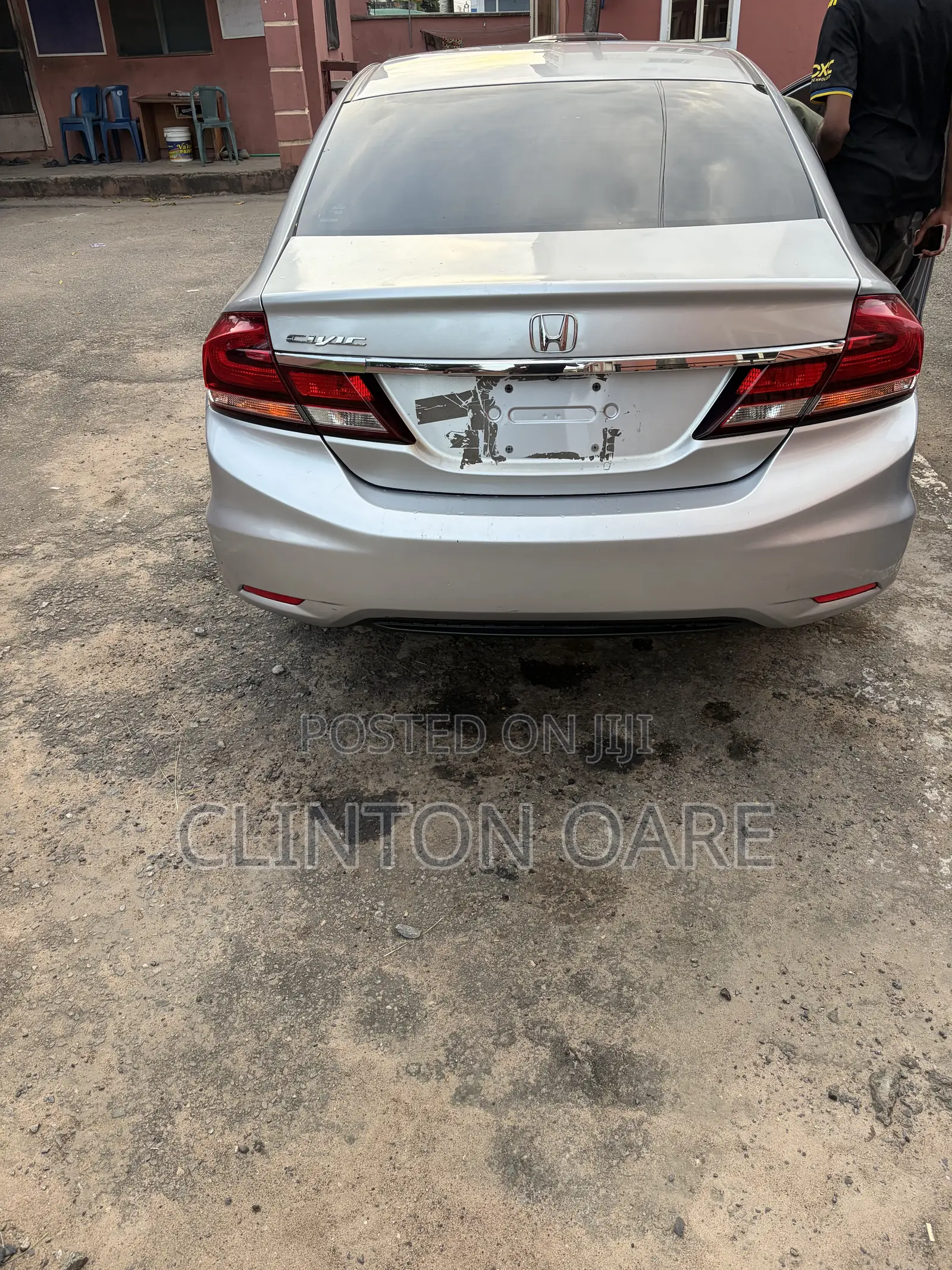 Honda Civic Sedan EX 2013 Silver