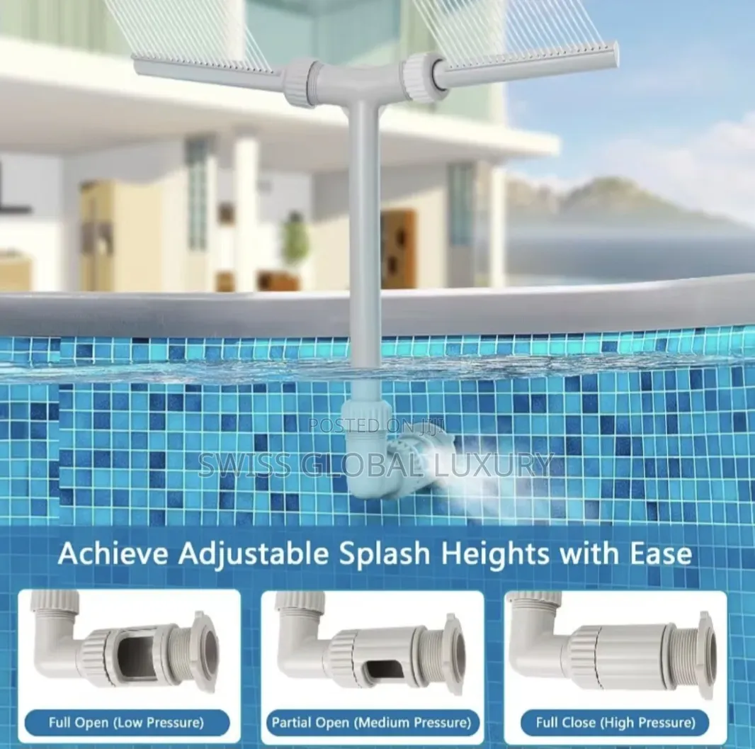 Swimming Pool Waterfall Fountain
