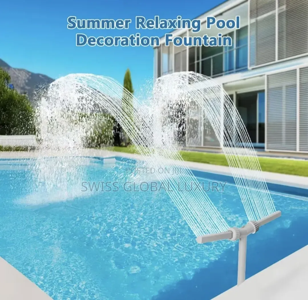 Swimming Pool Waterfall Fountain