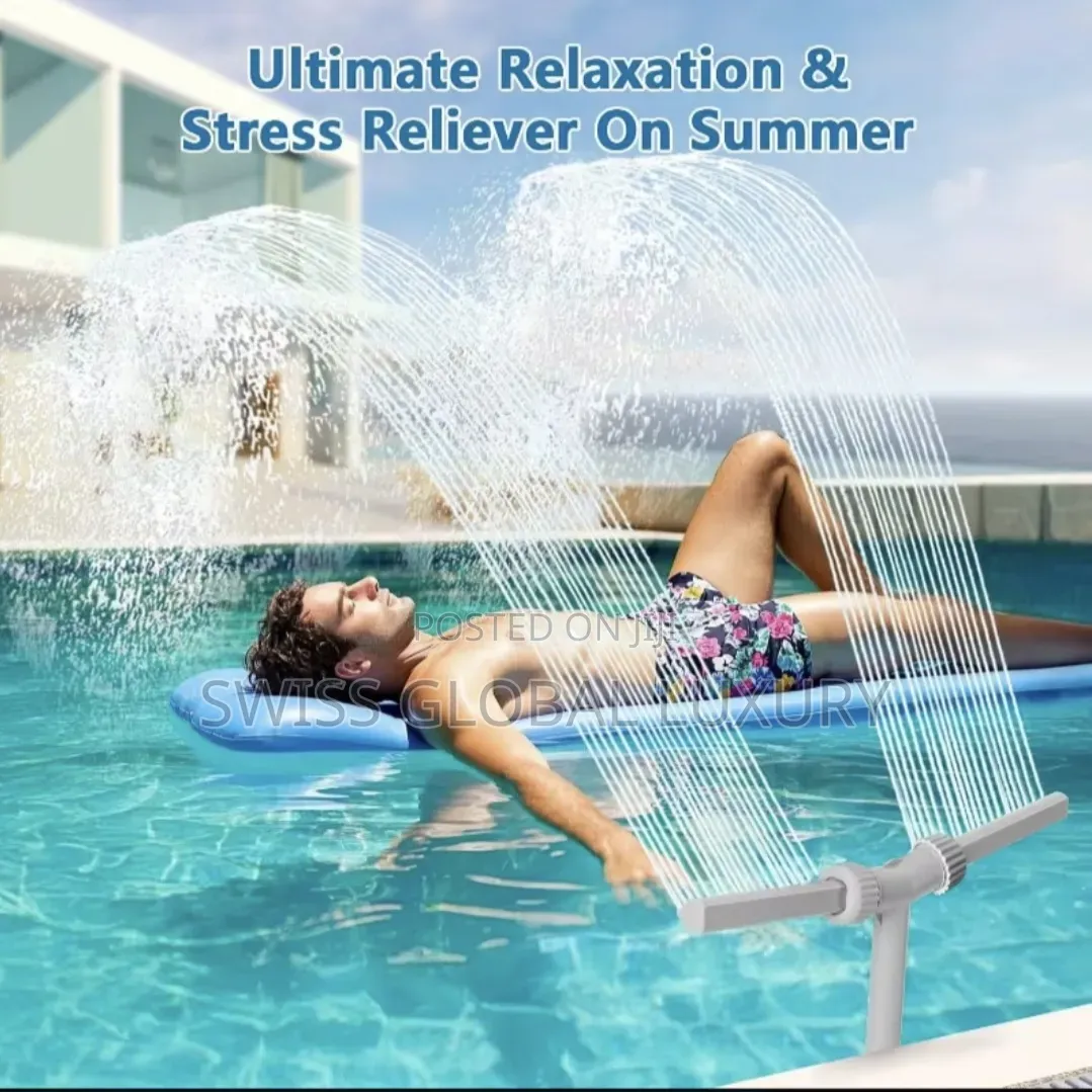 Swimming Pool Waterfall Fountain