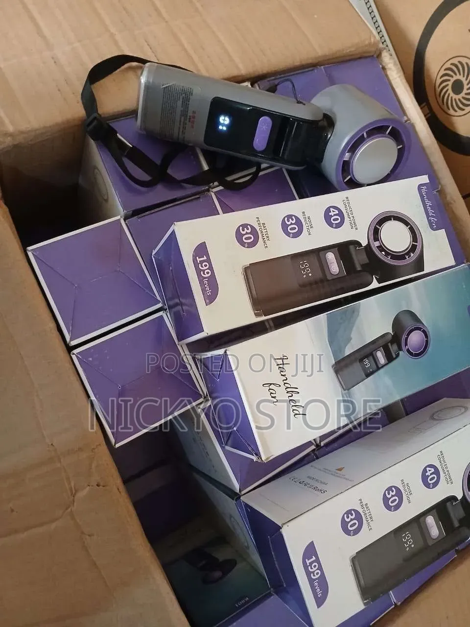 Rechargeable Handheld Turbo Fan