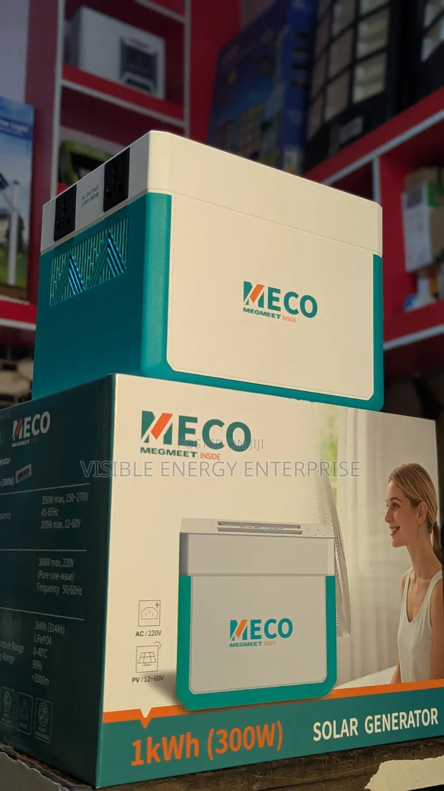 MECO 1kwh|300w Solar Energy Storage
