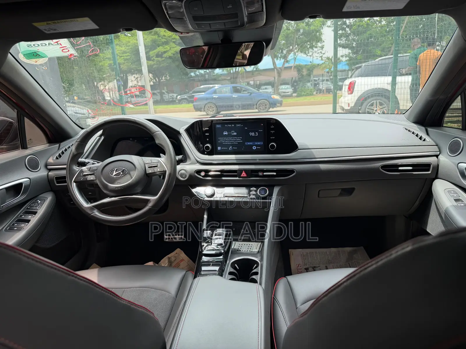 Hyundai Sonata 2021 Red