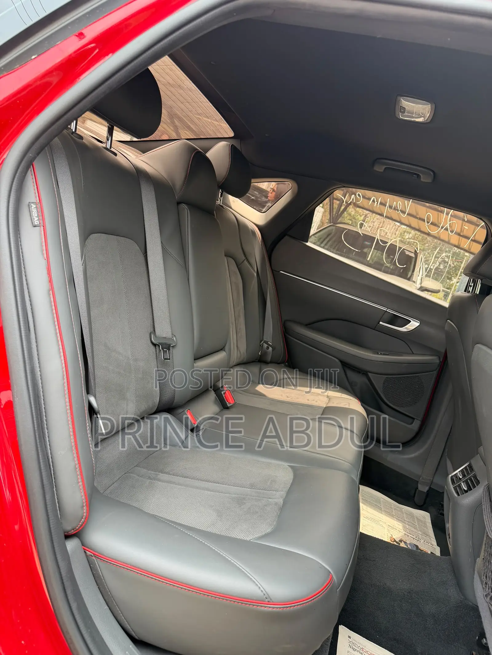 Hyundai Sonata 2021 Red