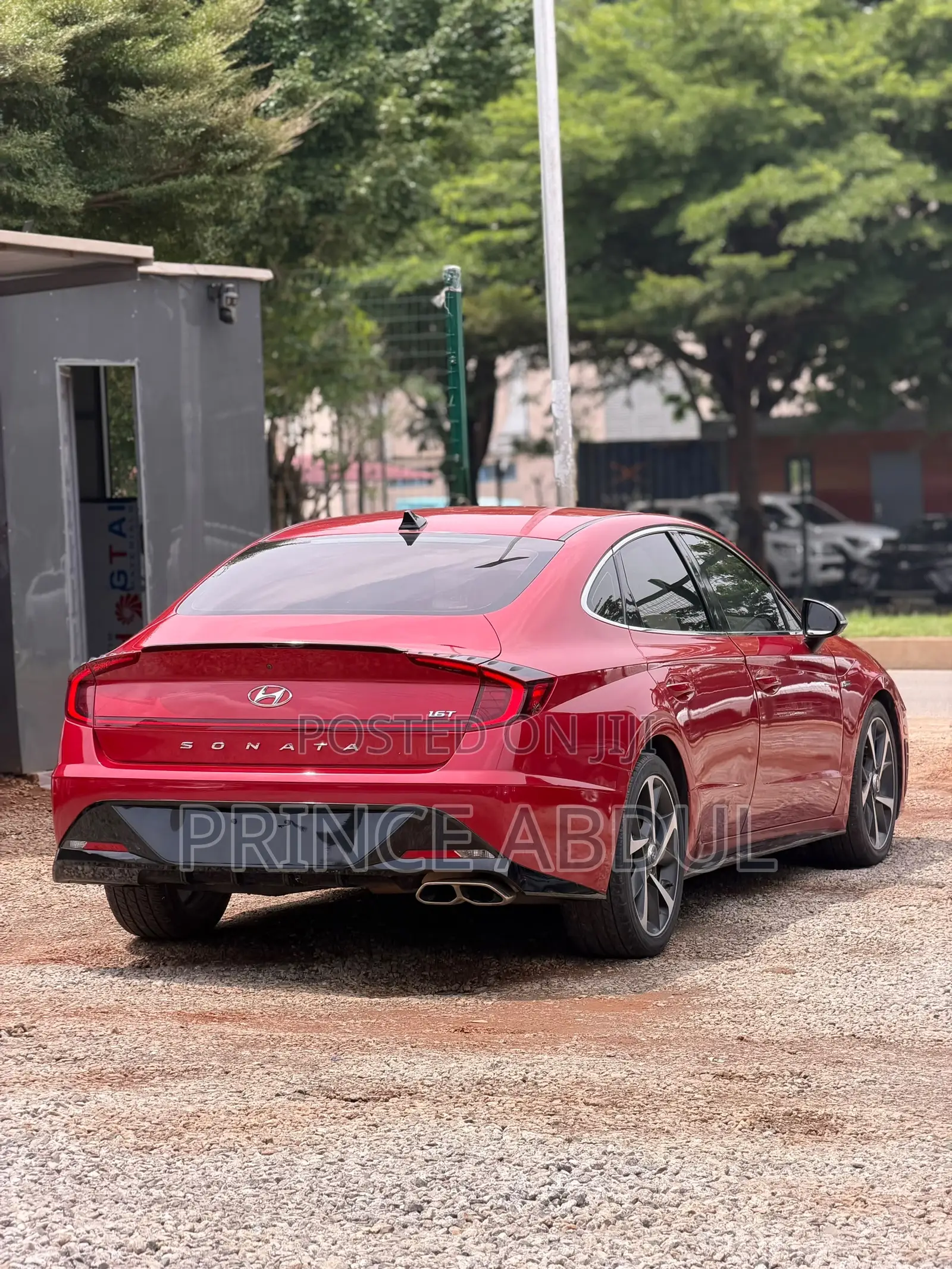 Hyundai Sonata 2021 Red