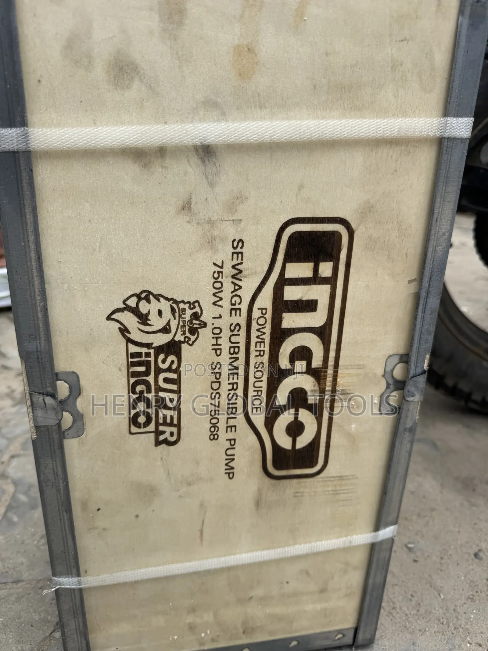 1.0hp 750w Ingco Submasible Sewage Water Pump
