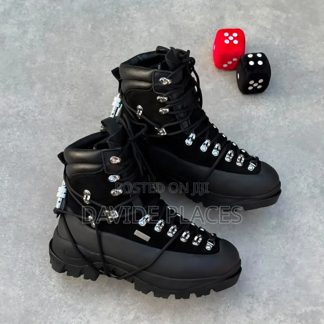 Heliot Emil Unisex Hiking Boot Available in Black and Gray