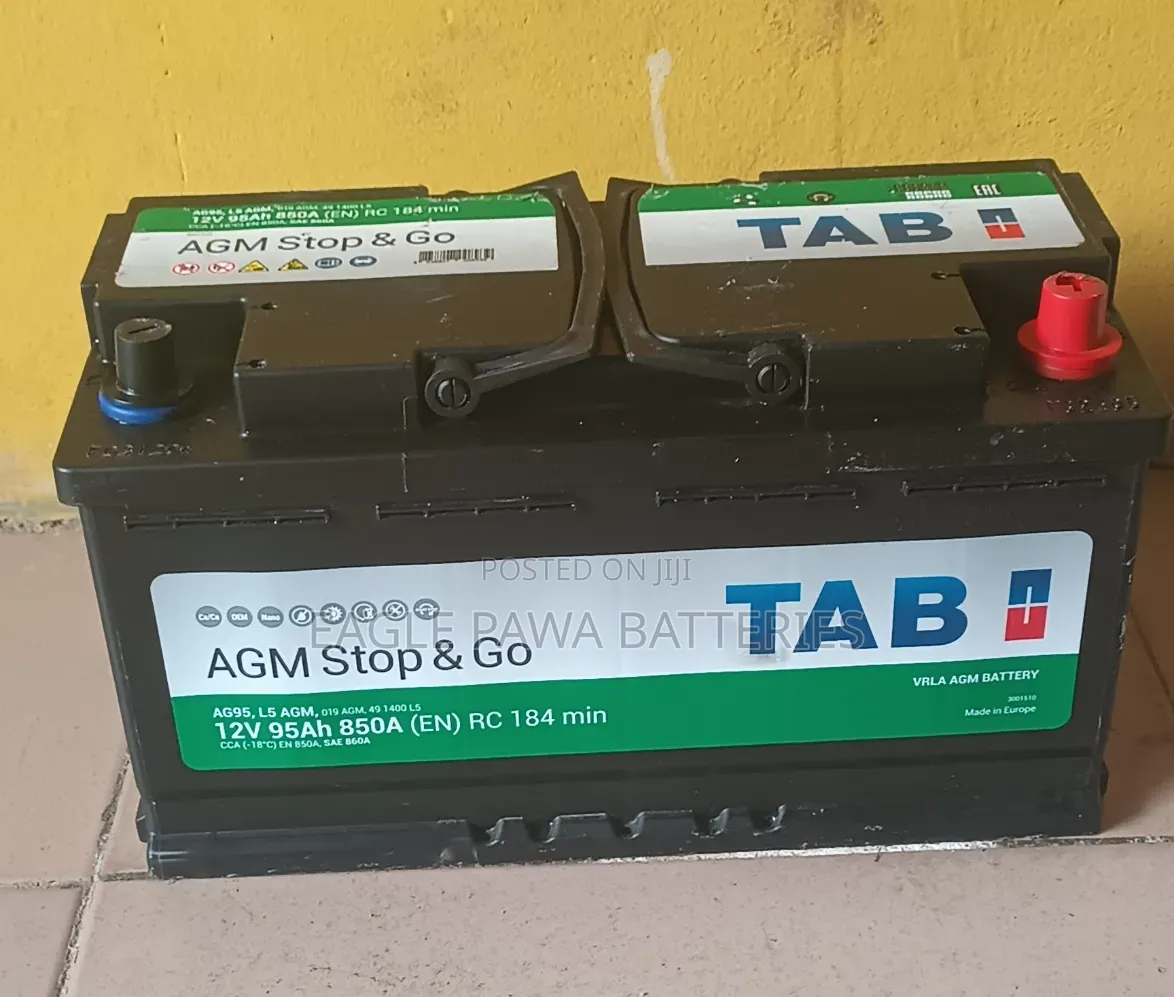 Tab AGM Battery 95ah 850ca
